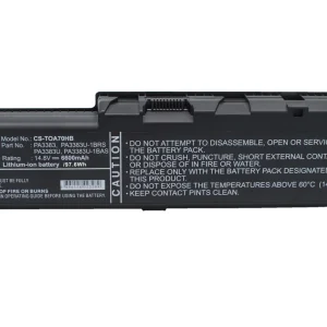 CS-TOA70HB : Battery for Toshiba Satellite A70, Satellite A70-S2362, Satellite A70-S249 and others – Replaces Toshiba PA3383, PA3383U, PA3383U-1BAS and others