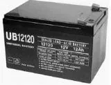 UB12120 : 12 volt 12Ah Sealed Lead Battery