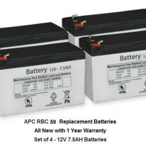 UPS Replacement Battery APC RBC 59
