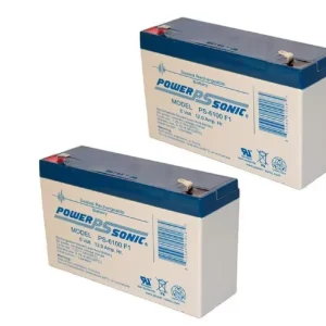 Lithonia Batteries ELB0612A (2 pieces 6V 12AH)