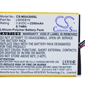 CS-MXA300SL : Battery for Micromax Canvas Gold, A300 – Replaces Micromax LWDEB16
