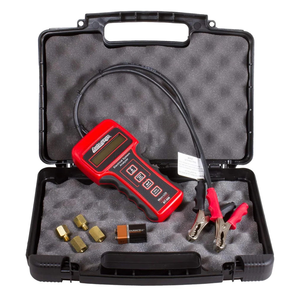 AutoMeter BT-500 Autogage 6V/12V/24V Battery Tester