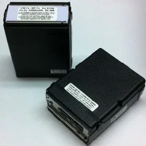 BP-7x : 13.2 volt 1200mAh NiMH rechargeable long-life battery pack, BP-7, CM-7, CM-7G