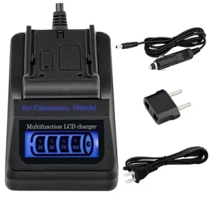 CH01B-DU21-2 : Smart Charger for Panasonic, Hitachi, VBD-070, CGA-DU07, CGA-DU21 etc.