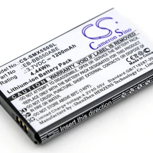 CS-SMX550SL : Battery for Samsung Xcover 550, SM-B550, SM-B550H – Replaces Samsung EB-BB550ABE