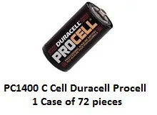 Duracell Procell Alkaline PC1400 ALK-C-72
