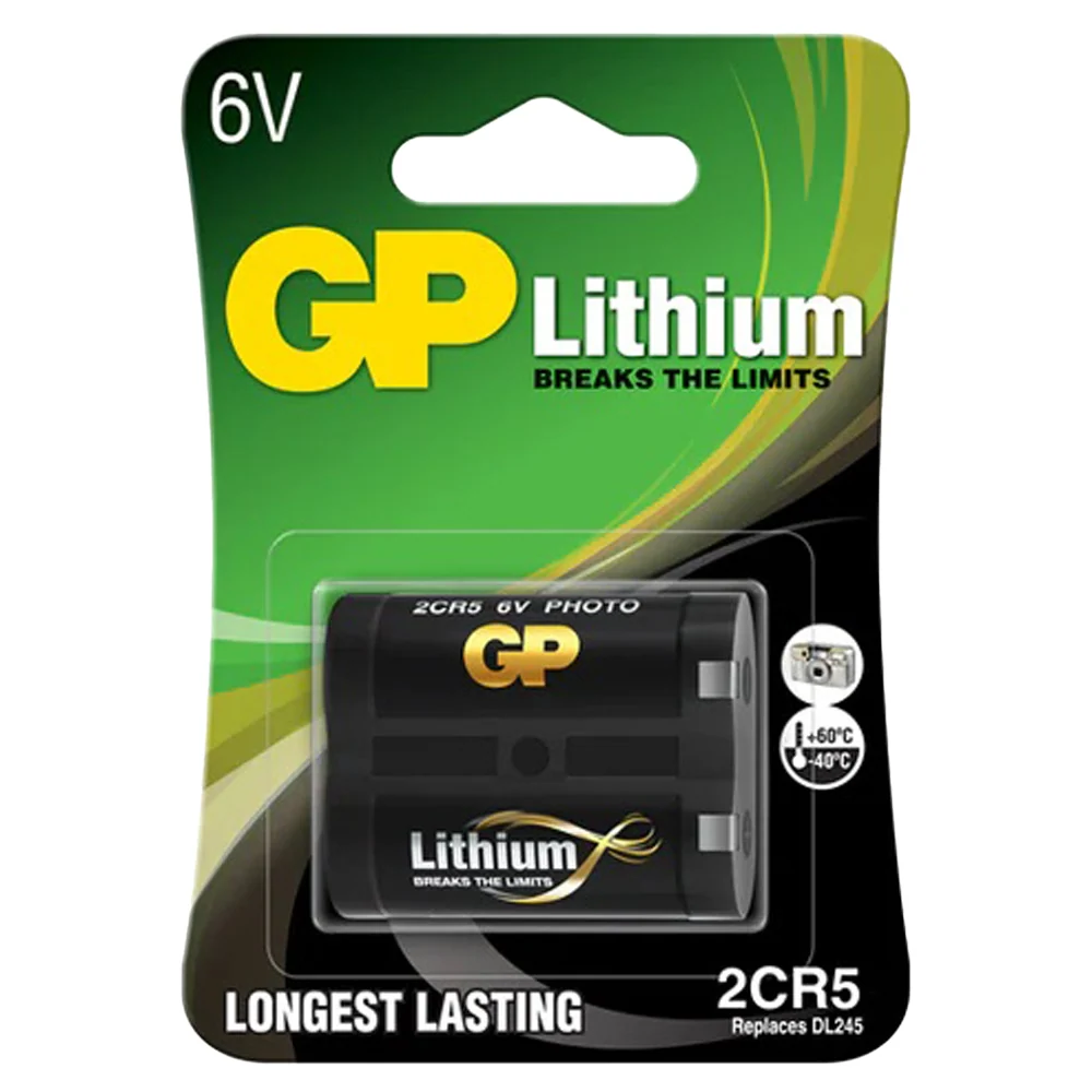 GP-2CR5 – GP 2CR5 Lithium 6V Photo Battery