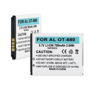 Cell Phone Battery – ALCATEL OT-880 3.7V 700mAh LI-ION BATTERY / BLI-1418-.8 / CEL-OT880