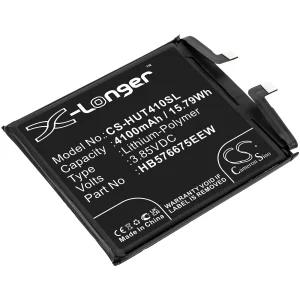 CS-HUT410SL : Battery for Huawei Mate 40 Pro, NOH-AN00, NOH-TN00 and others – Replaces Huawei HB576675EEW