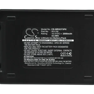 CS-WRX373PX : Battery for Worx Brushless Impact 20V MAX Drill, WX373, WA3527 and others – Replaces Worx WX156, WA3527, WA3539