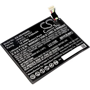 CS-DEV858SL : Battery for DELL Venue 8 Pro 5855 – Replaces DELL HH8J0, WXR8J, 0HH8J0