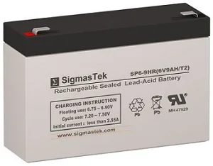 National-Battery SP6-9HR