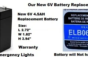 Lithonia Batteries ELB-06042