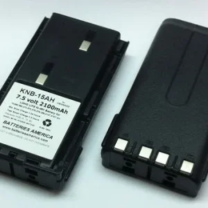 10 pcs of KNB-15AH : 7.5v 2100mAh NiMH battery for Kenwood radios, replaces KNB-15 KNB-14