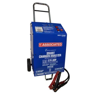 Associated ESS6008 Intellamatic Battery Charger, 12 Volt, 60A, 270A Boost, 70 Amp Power Supply Mode – SLI, AGM, GEL