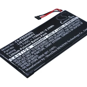 CS-PRD950SL : Battery for Sony PRS-950, PRS-950SC – Replaces Sony LIS1460HEPC, LIS1460HEPC(SY6), 1-853-020-11