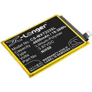 CS-MXT223SL : Battery for Motorola Moto G22, XT2231-1, XT2231-2 – Replaces Motorola NH50, SB18D45495