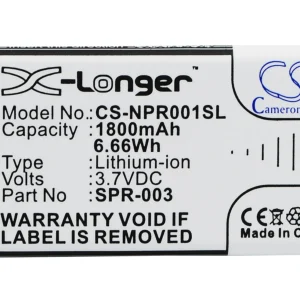 CS-NPR001SL : Battery for Nintendo DS XL 2015, SPR-001, NEW 3DSLL and others – Replaces Nintendo SPR-003, SPR-A-BPAA-CO