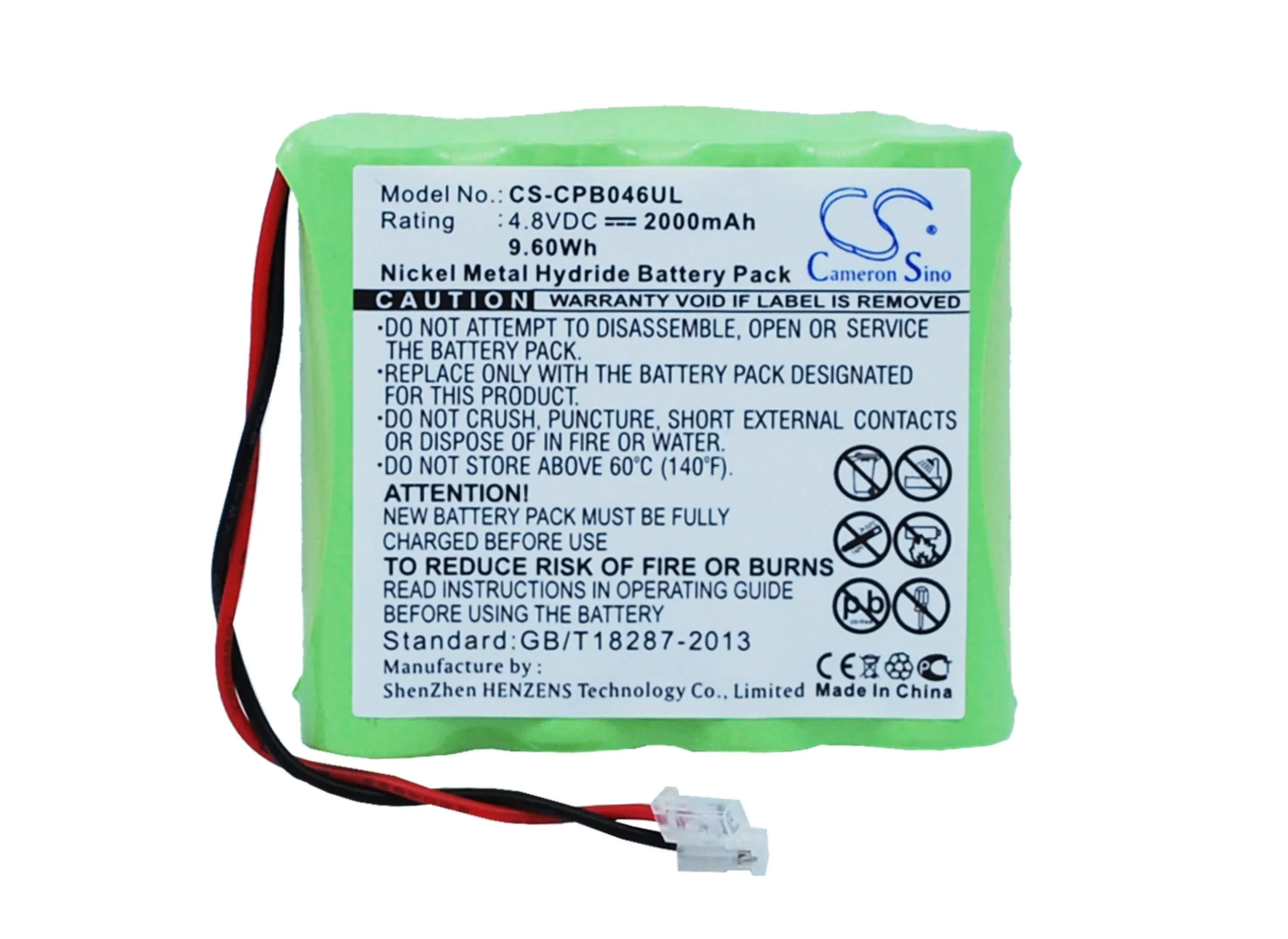 BP-CPB046UL : Battery for Universel AA x 4