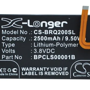 CS-BRQ200SL : Battery for BlackBerry Classic, Classic 4G, Q20 and others – Replaces BlackBerry BPCLS00001B, 1ICP4/59/93