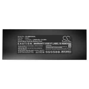 CS-BMS200SL : Battery for Brady LS2000, LS2000 Labeler – Replaces Brady 55851, LS2000-BP