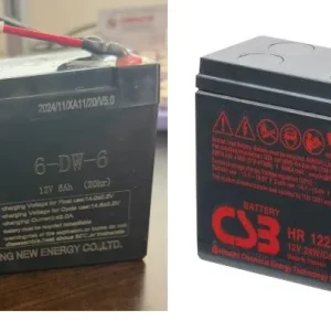 6-DW-6 Battery 12V 6Ah Replacement (C/No. 14468)