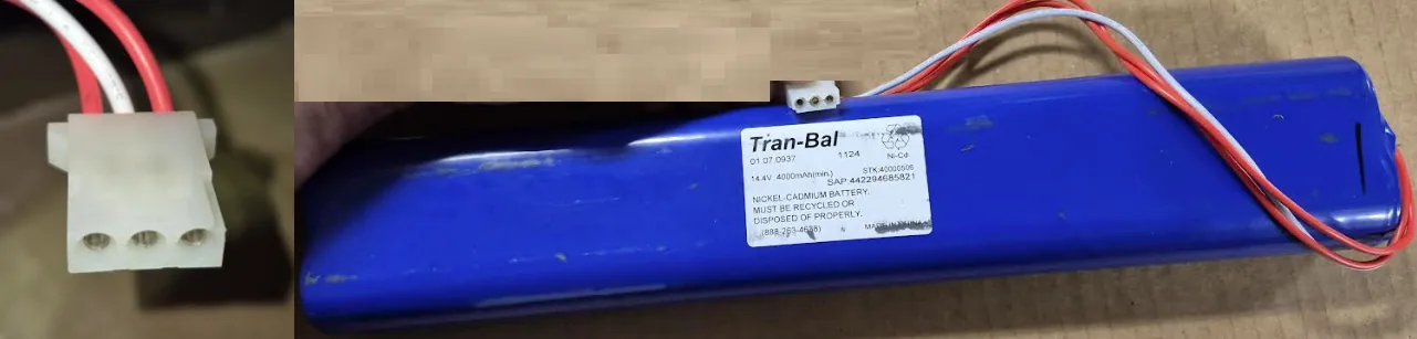 Tran-Bal 40000506 Battery Replacement 14.4V