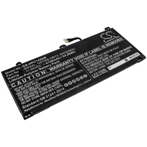 CS-HPC142NB : Battery for HP Chromebook 14B – Replaces HP SI03XL, HSTNN-OB1V, M12329-AC1 and others