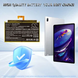 CS-LVF716SL : Battery for Lenovo Pad Pro 2021, TB-J706F, TB-J716F – Replaces Lenovo L20B2P31, L20C2P31, L20D2P31 and others