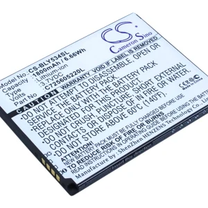 CS-BLY534SL : Battery for BLU Studio 5.0 HD, Studio 5.0 HD LTE, Y534Q – Replaces BLU C725605220L