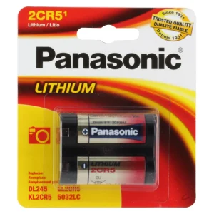 2CR5 – 6 volt lithium primary battery for cameras