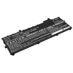 CS-LVX117NB : Battery for Lenovo ThinkPad X1 Carbon 2017, TP X1-20KHS2H300, TP X1-20KGS2BA00 and others – Replaces Lenovo 01AV430, ASM SB10K97587, FRU 01AV430 and others
