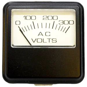 PR24-300AV – Volt Meter (AC) 0-300V AC Metal Face Clamp-Mount Heavy-Duty