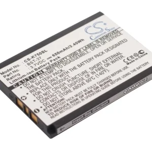 CS-K750SL : Battery for Sony Ericsson K750, D750, D750i and others – Replaces Sony Ericsson BST-37