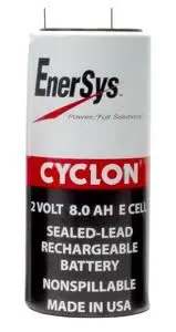 0850-0004 : 2 volt 8Ah Sealed Lead Battery