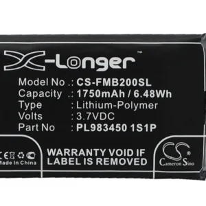 BP-FMB200SL : Replaces Falcom PL983450 1S1P