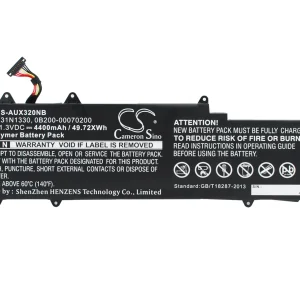 CS-AUX320NB : Battery for Asus Zenbook UX32LN, Zenbook UX32LA, Zenbook UX32LN-R4040H and others – Replaces Asus C31N1330, 0B200-00070200