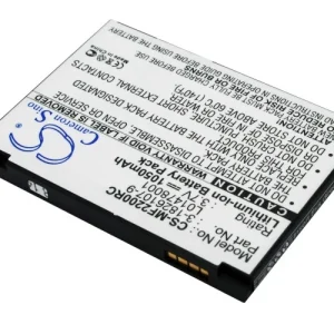 CS-MF2200RC : Battery for Novatel Wireless MiFi2200 – Replaces Novatel Wireless 40115114.00, 3-1826107-9, L01478001